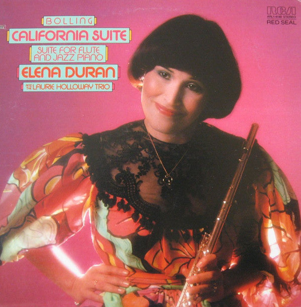 Elena Duran And The Laurie Holloway Trio : California Suite / Suite For Flute And Jazz Piano (LP, Album)