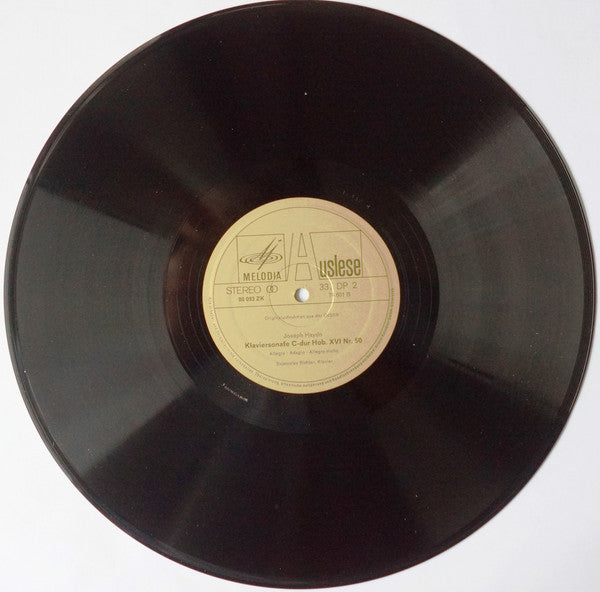 Sviatoslav Richter, Ludwig van Beethoven, Joseph Haydn : Klaviersonaten (Sonate D-dur Nr. 7 - Sonate C-dur Nr. 50) (LP)