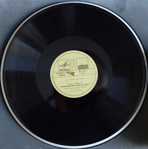 Sviatoslav Richter, Ludwig van Beethoven, Joseph Haydn : Klaviersonaten (Sonate D-dur Nr. 7 - Sonate C-dur Nr. 50) (LP)