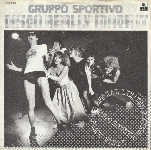 Gruppo Sportivo : Disco Really Made It (7", Single)