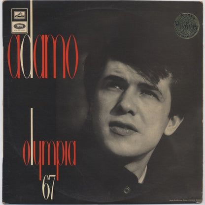 Adamo : Olympia 67 (LP, Album)