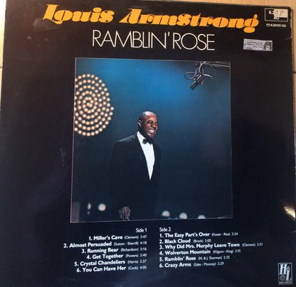 Louis Armstrong : Ramblin`Rose (LP, RE)