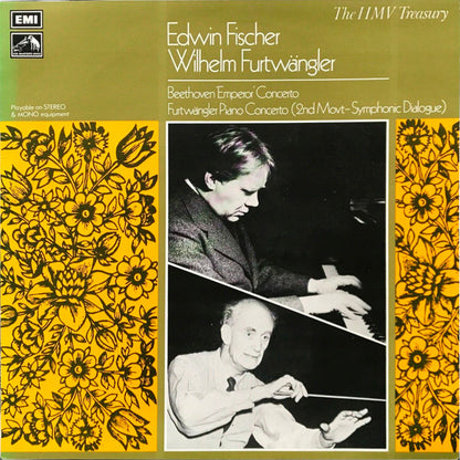 Ludwig van Beethoven, Wilhelm Furtwängler, Philharmonia Orchestra, Edwin Fischer, Berliner Philharmoniker, Wilhelm Furtwängler : Beethoven "Emperor" Concerto / Furtwängler Piano Concerto (LP, Album, Mono)