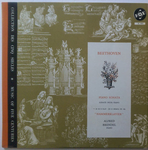 Alfred Brendel, Ludwig van Beethoven : Piano Sonata No. 29 In B Flat "Hammerklavier" (LP, Album)