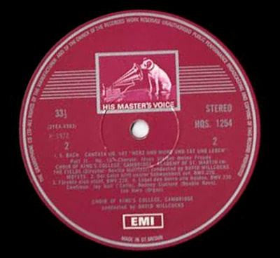 Johann Sebastian Bach, The King's College Choir Of Cambridge, Elly Ameling, Janet Baker, Ian Partridge, John Shirley-Quirk, The Academy Of St. Martin-in-the-Fields, David Willcocks : Cantata No. 147, "Herz Und Mund" / 3 Motets (LP, Album)