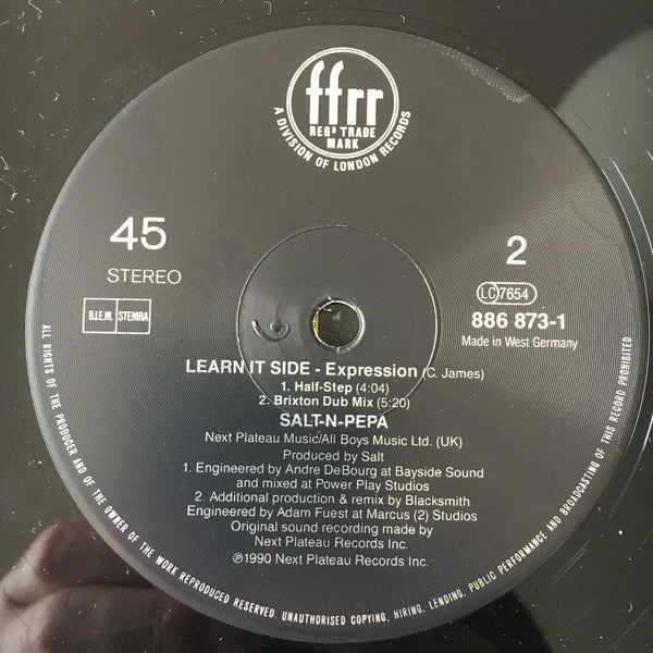 Salt 'N' Pepa : Expression (The Brixton Bass Mix) (12")