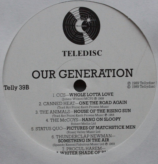 Various : Our Generation (4xLP, Comp + Box)