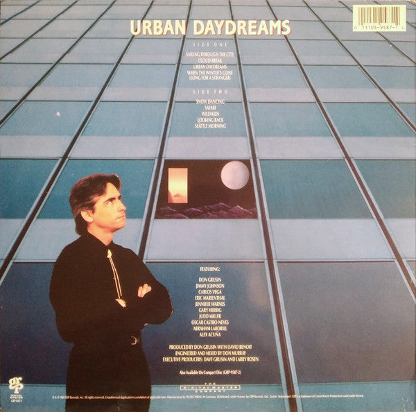 David Benoit : Urban Daydreams (LP, Album)