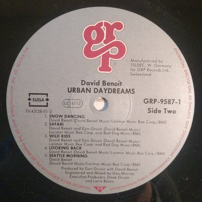 David Benoit : Urban Daydreams (LP, Album)