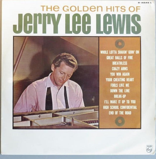 Jerry Lee Lewis : The Golden Hits Of Jerry Lee Lewis (LP, Album, Mono)