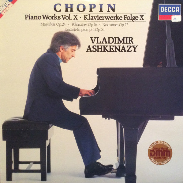 Vladimir Ashkenazy : Piano Works Vol.X (LP, Ltd)