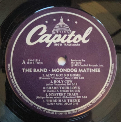 The Band : Moondog Matinee (LP, Album)