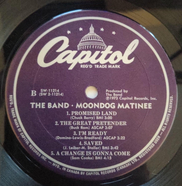 The Band : Moondog Matinee (LP, Album)