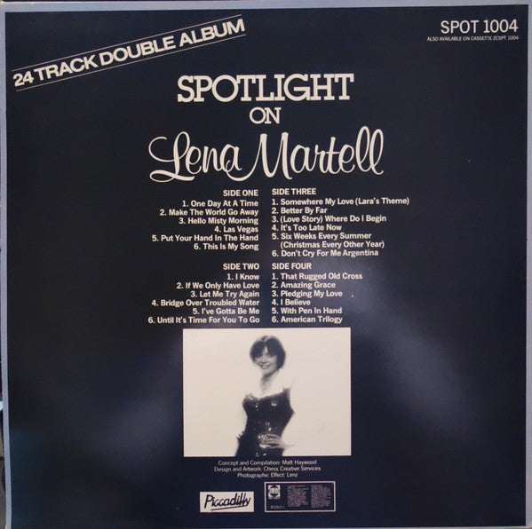 Lena Martell : Spotlight On Lena Martell (2xLP, Comp)