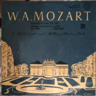 Wolfgang Amadeus Mozart, Sidney Griller, Jack O'Brien (5), Philip Burton (2), Colin Hampton, William Primrose : Quintett In C-Dur, KV.515 / Adagio Und Fuge in C-Moll, KV.546 (LP)