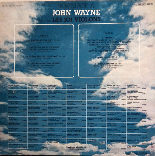 101 Strings : A Tribute To John Wayne (LP, Album)