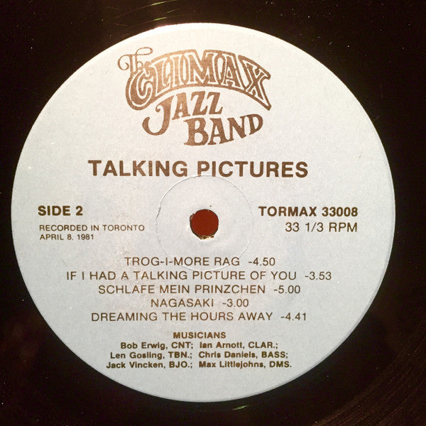 Climax Jazz Band : Talking Pictures (LP, Album)