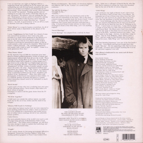 Sting : ...Nothing Like The Sun (2xLP, Album)