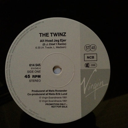 The Twinz : Alt Hvad Jeg Ejer (12", Maxi, Promo)