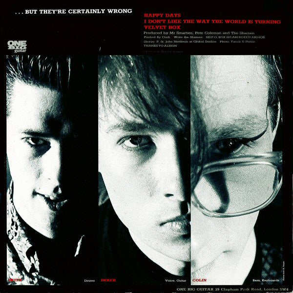 The Shamen : They May Be Right...But They're Certainly Wrong E.P. (12", EP)