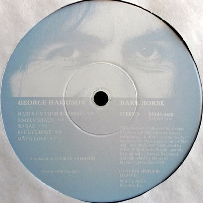 George Harrison : Dark Horse (LP, Album, Jac)