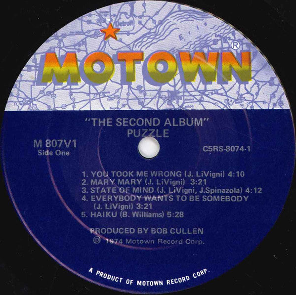 Puzzle (10) : The Second Album (LP, Album)