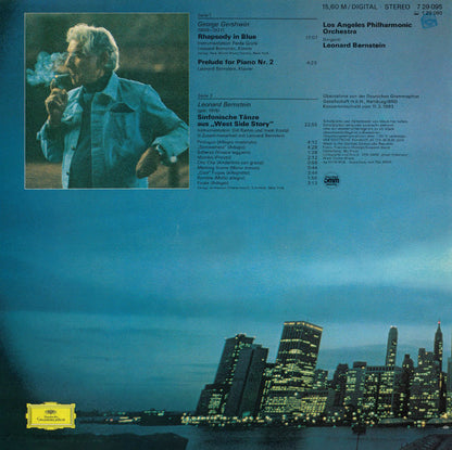 George Gershwin, Leonard Bernstein - Los Angeles Philharmonic Orchestra, Leonard Bernstein : Rhapsody In Blue, West Side Story: Sinfonische Tänze (LP, RP)