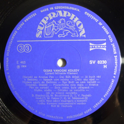 Noví Pěvci Madrigalů A Komorní Hudby, Miroslav Venhoda : České Vánoční Koledy / Koledy Evropských Národů (LP, Album)