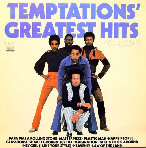 The Temptations : Greatest Hits Volume 3 (LP, Comp)