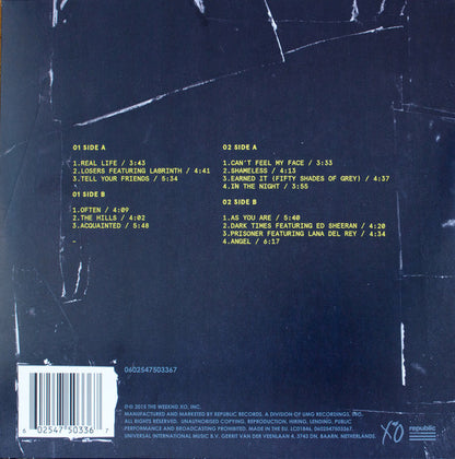 The Weeknd : Beauty Behind The Madness (2xLP, Album)