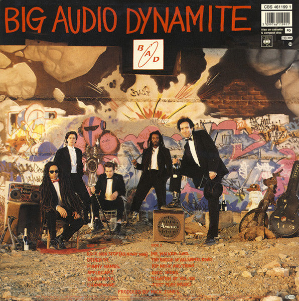 Big Audio Dynamite : Tighten Up Vol. 88 (LP, Album)