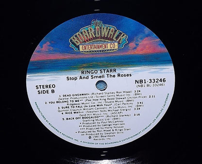 Ringo Starr : Stop And Smell The Roses (LP, Album, Mon)