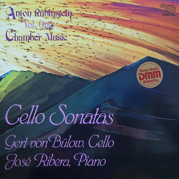 Anton Rubinstein, Gert Von Bülow, José Ribera : Anton Rubinstein Chamber Music Vol. 1 (LP)