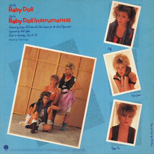 Girls Can't Help It : Baby Doll (12", Maxi)