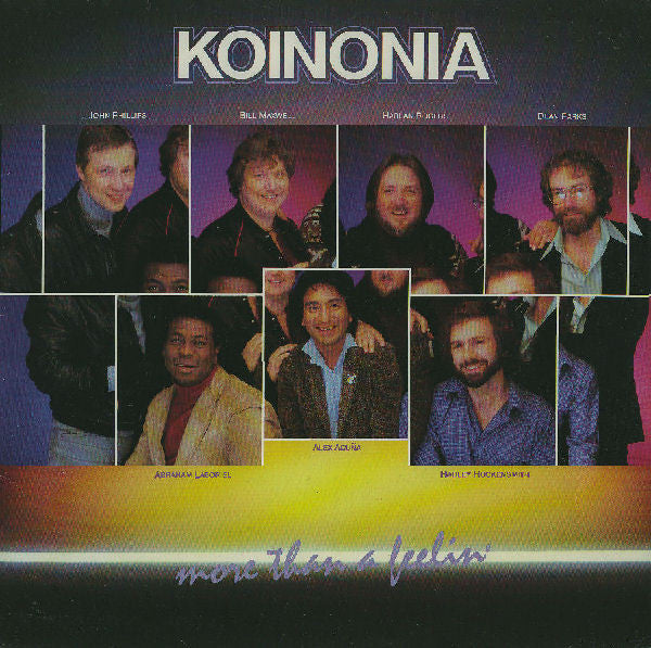 Koinonia : More Than A Feelin' (LP, Album)