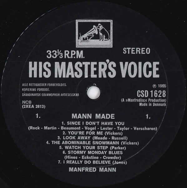 Manfred Mann : Mann Made (LP, Album)