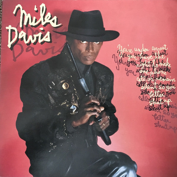 Miles Davis : You're Under Arrest (LP, Album, Gat)