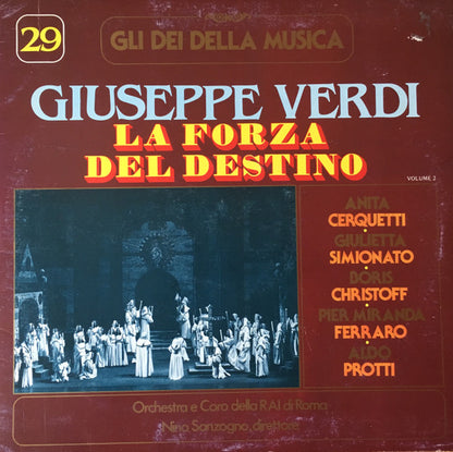 Giuseppe Verdi : La Forza Del Destino (LP)