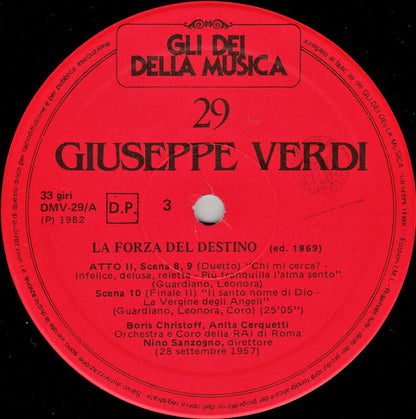 Giuseppe Verdi : La Forza Del Destino (LP)