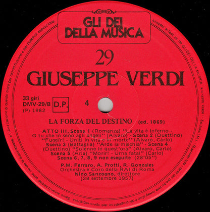 Giuseppe Verdi : La Forza Del Destino (LP)