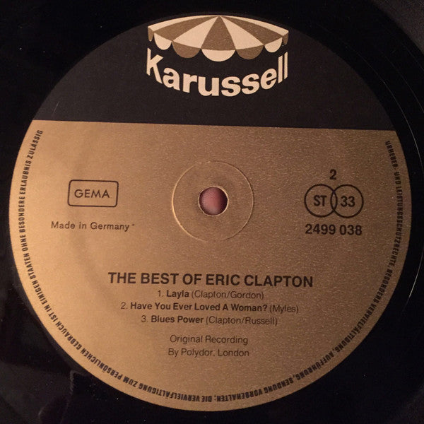 Eric Clapton : The Best Of Eric Clapton (LP, Comp)