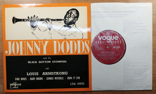 Johnny Dodds' Black Bottom Stompers : Johnny Dodds Vol. 1 (10", Comp)