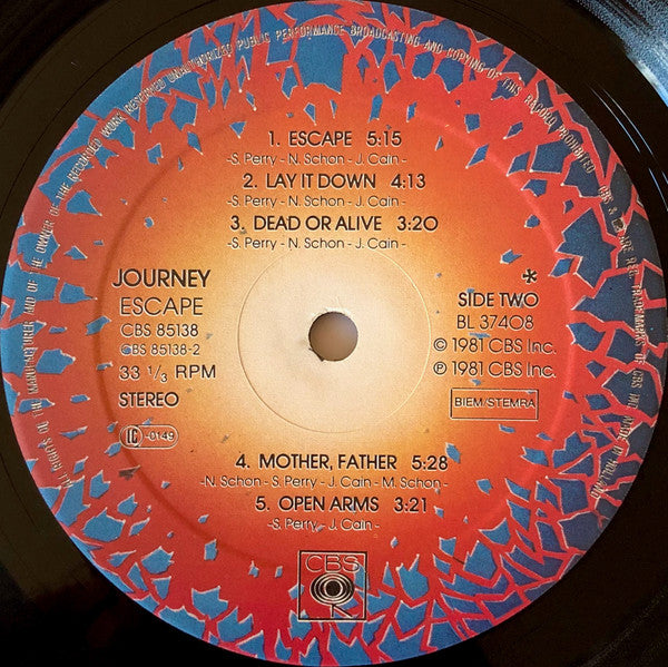Journey : Escape (LP, Album, Emb)