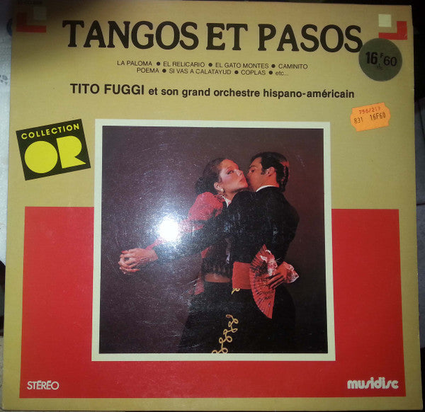 Tito Fuggi Et Son Orchestre : Tangos Et Pasos (LP, RE)