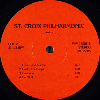 St-Croix Philharmonic-Steel-Orchestra : The Voice Of The Caribean (LP)