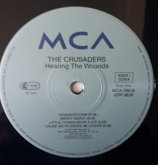 The Crusaders : Healing The Wounds (LP, Album)