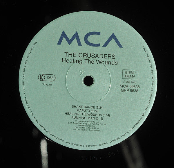 The Crusaders : Healing The Wounds (LP, Album)