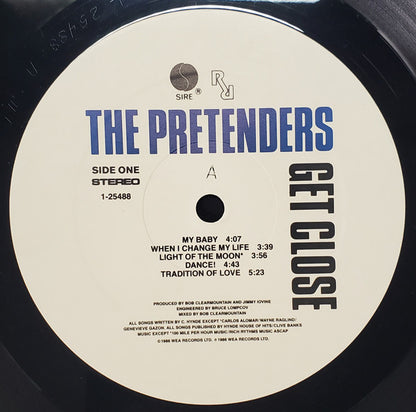 The Pretenders : Get Close (LP, Album, All)