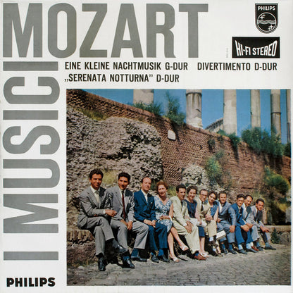 Wolfgang Amadeus Mozart, I Musici : Eine Kleine Nachtmusik G-Dur / Divertimento D-Dur / „Serenata Notturna” D-Dur (LP)