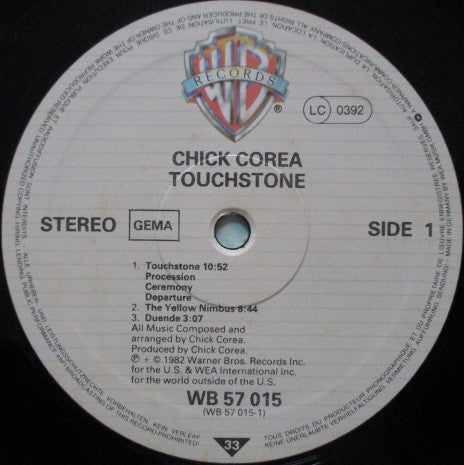 Chick Corea : Touchstone (LP, Album)